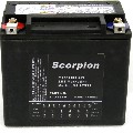 YTX16BH Scorpion Harley Davidson #65948-00 12 Volt Battery