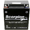 YTX16-BS-1 Scorpion 12v 220 CCA AGM ATV & Motorcycle Battery