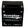 YTX16-BS Scorpion 12v 230 CCA AGM Power Sport & Motorcycle Battery