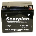 YT16BL Scorpion 12 Volt Powersport Battery