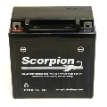 YT9A Scorpion 12 Volt Powersport Battery
