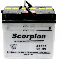 53030 Scorpion 12v 300 CCA Motorcycle Battery with Acid Pack