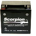 YTX14-BS Scorpion 12 Volt Powersport Battery