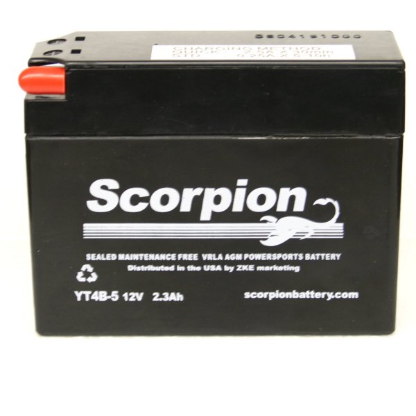 YT4B-5 Scorpion High performance AGM battery YT4B-5 Scorpion High performance AGM battery