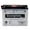 YB16AL-A2 Scorpion 12v 180 CCA Power Sport Wet Battery w/ Acid Pack