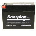 YT4B-5 Scorpion 12v 30 CCA AGM Scooter & Motorcycle Battery
