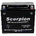 YTX20L-BS Scorpion 12v 270 CCA Sealed AGM Motorcycle Battery